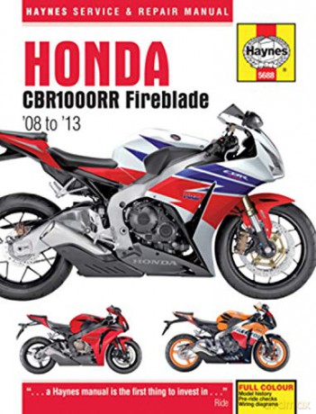 Honda CBR100RR Fireblade 2008-2013 - Haynes [KSIĄŻKA]