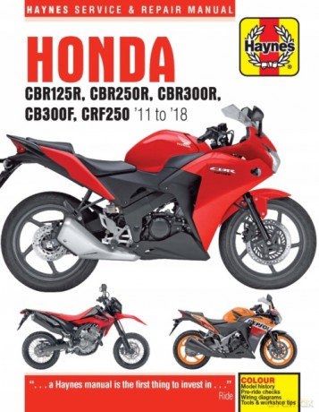 HONDA CBR125R/250R &CRF250L/M [KSIĄŻKA]