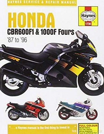 Honda CBR600F1 and 1000F Fours 1987 - 1996 (Haynes Powersport) - Anon [KSIĄŻKA]