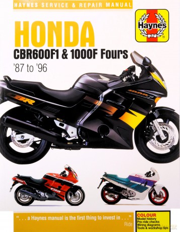 Honda CBR600F1 and 1000F Fours 1987 - 1996 (Haynes Powersport) - Anon [KSIĄŻKA]