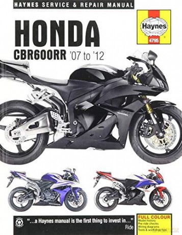Honda CBR600RR Motorcycle Repair Manual - Anon [KSIĄŻKA]