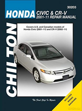 Honda Civic Crv 01 11 [KSIĄŻKA]