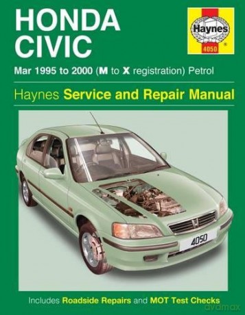 Honda Civic Petrol (Mar 95 - 00) Haynes Repair Manual - Anon [KSIĄŻKA]