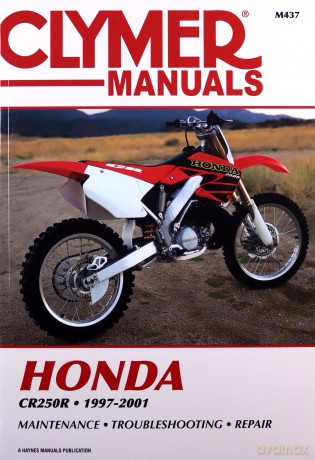 Honda CR250 97-01 (Clymer Motorcycle Repair) - Haynes [KSIĄŻKA]