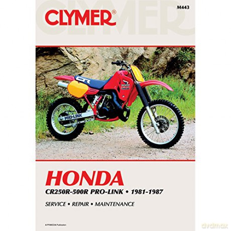 Honda CR250-500R Prolink, 1981-87: Clymer Workshop Manual - Penton [KSIĄŻKA]
