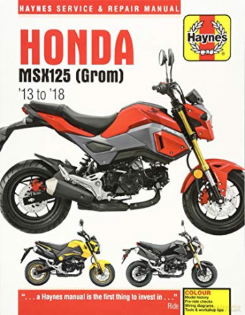 Honda MSX125 (Grom) 2013-18 Service and Repair Man - Matthew Coombs [KSIĄŻKA]