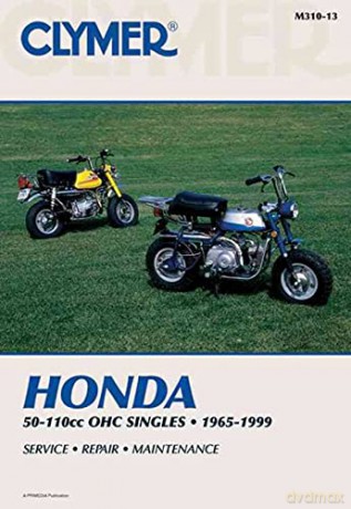 Honda OHC 50-110 1965-99: Service, Repair, Maintenance (Clymer Motorcycle) - R.Wright Campbell [KSIĄŻKA]
