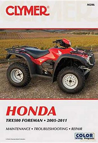 Honda Trx500 Foreman (Clymer Motorcycle Repair) (Clymer Manuals: Motorcycle Repair) - Mike Morlan [KSIĄŻKA]