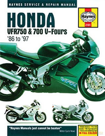 Honda Vfr750 and 700 V-Fours 1986 Thru 1997 - Anon [KSIĄŻKA]