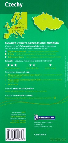 Czechy. Zielony Przewodnik Michelin. Wydanie 1 [KSIĄŻKA]