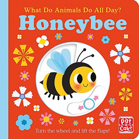 Honeybee: Lift the Flap Board Book - Pat-a-Cake [KSIĄŻKA]