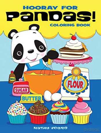 Hooray for Pandas! Coloring Book - Kathy Voerg [KSIĄŻKA]