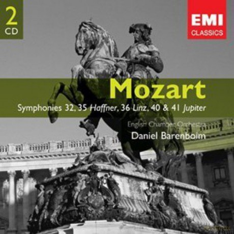 Barenboim: Gemini-Symphonies 32,35,36,40&41 [2CD]