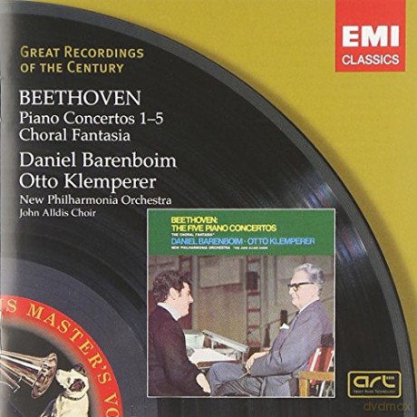 Barenboim: Groc - Piano Concertos 1-5 [3CD]
