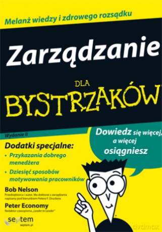 Zarządzanie dla bystrzaków. Wydanie II [KSIĄŻKA]