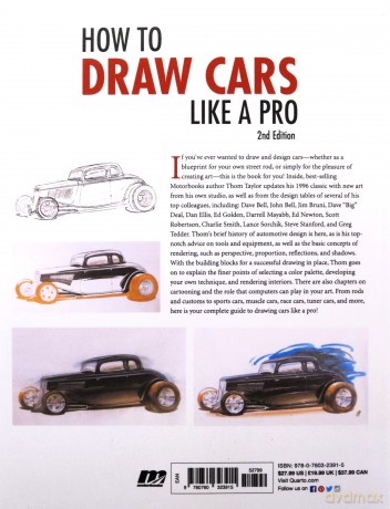 How to Draw Cars Like a Pro (Motorbooks Studio) (Motorbooks Studio) - Thom Taylor [KSIĄŻKA]