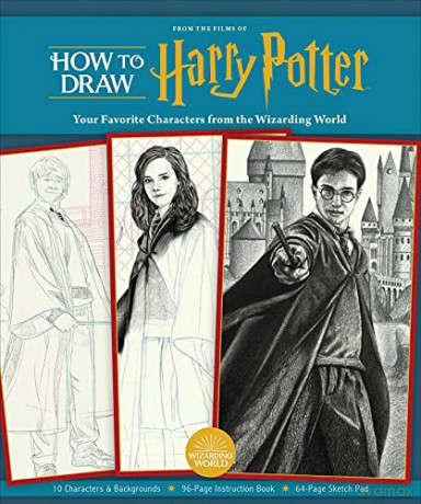 How to Draw: Harry Potter: Includes Instruction Book and Sketch Pad - Steve Behling [KSIĄŻKA]