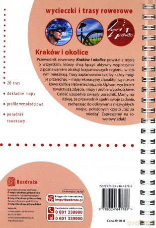 Kraków i okolice. Wycieczki i trasy rowerowe. Wydanie 1 [KSIĄŻKA]