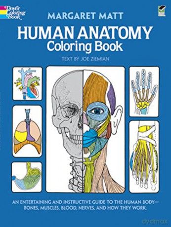 Human Anatomy Colouring Book - Margaret Matt [KSIĄŻKA]