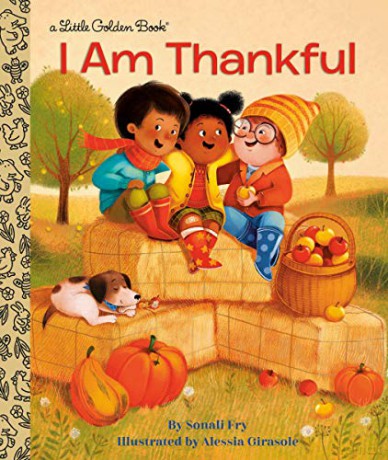 I Am Thankful (Little Golden Book) - Sonali Fry [KSIĄŻKA]