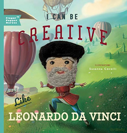 I Can Be Creative Like Leonardo da Vinci (Finger Puppet Heroes): Volume 1 - Robbins [KSIĄŻKA]