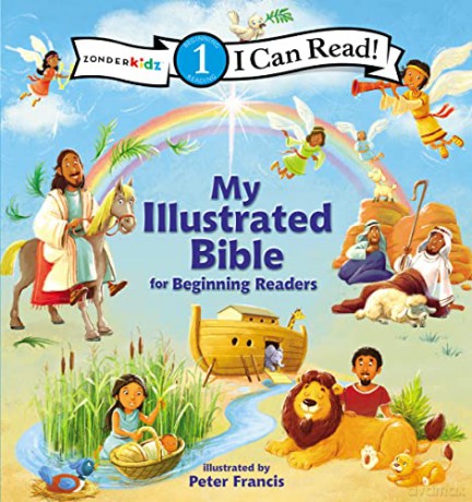 I Can Read My Illustrated Bible: for Beginning Readers, Level 1 - Peter Francis [KSIĄŻKA]