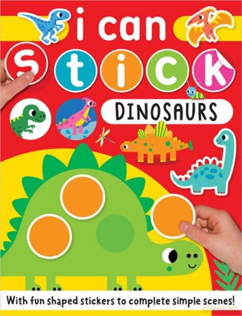I Can Stick Dinosaurs - Make Believe Ideas [KSIĄŻKA]