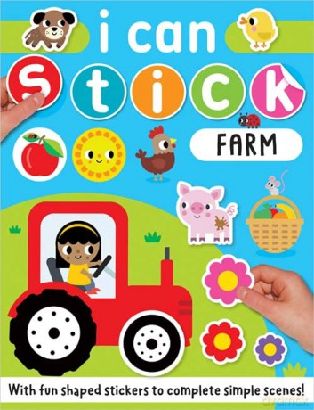 I Can Stick I Can Stick Farm - Make Believe Ideas [KSIĄŻKA]