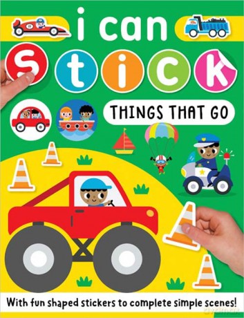 I Can Stick Things That Go - Make Believe Ideas [KSIĄŻKA]