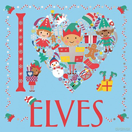 I Heart Elves (I Heart Pocket Colouring) - Jessie Eckel [KSIĄŻKA]