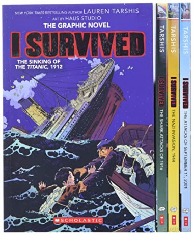 I Survived Graphic Novel Collection: A Graphix Collection (I Survived Graphic Novels) - Lauren Tarshis [KSIĄŻKA]