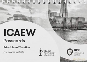 ICAEW Principles of Taxation: Passcards - BPP Learning Media [KSIĄŻKA]