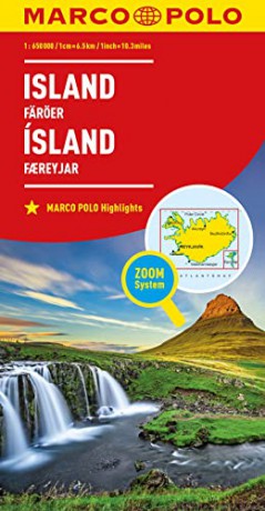 Iceland Marco Polo Map (Marco Polo Maps) - Marco Polo [KSIĄŻKA]
