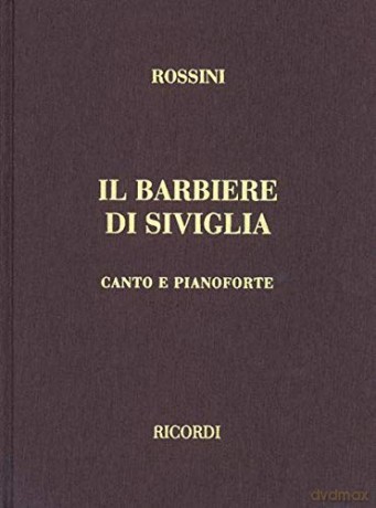 Il Barbiere Di Siviglia: Canto E Pianoforte - Alberto Zedda [KSIĄŻKA]