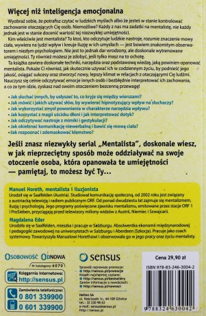 I Ty jesteś mentalistą! Naucz się odczytywać myśli, emocje i zachowania otaczających Cię osób [KSIĄŻKA]
