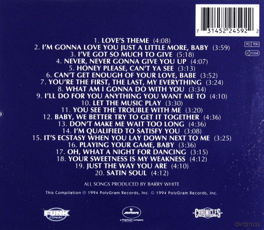 Barry White: Barry White - All Time Greatest (CD)