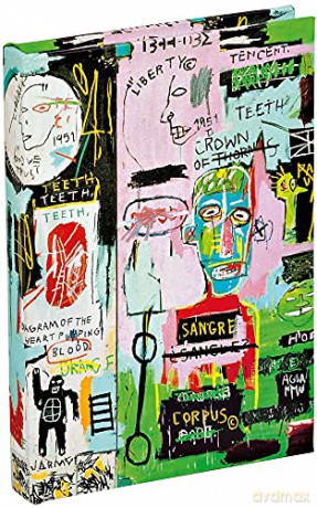 In Italian by Jean-Michel Basquiat Mini Sticky Book - Jean-Michel Basquiat [KSIĄŻKA]