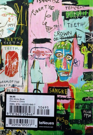 In Italian by Jean-Michel Basquiat Mini Sticky Book - Jean-Michel Basquiat [KSIĄŻKA]
