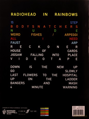In Rainbows: (Guitar Tab) - Radiohead [KSIĄŻKA]