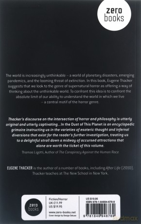 In the Dust of This Planet (Horror of Philosophy): 1 - Eugene Thacker [KSIĄŻKA]