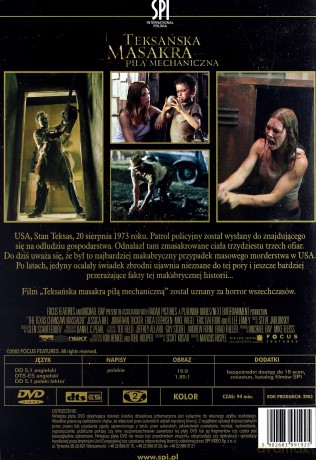 Teksańska masakra piłą mechaniczną [DVD]