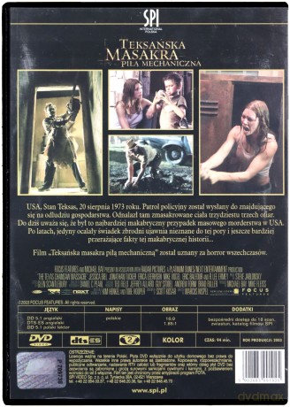 Teksańska masakra piłą mechaniczną [DVD]