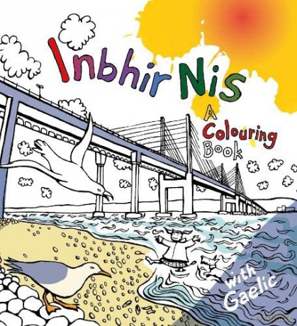 Inbhir Nis: A colouring book: 4 (Colourful Languages) - Elfreda Crehan [KSIĄŻKA]
