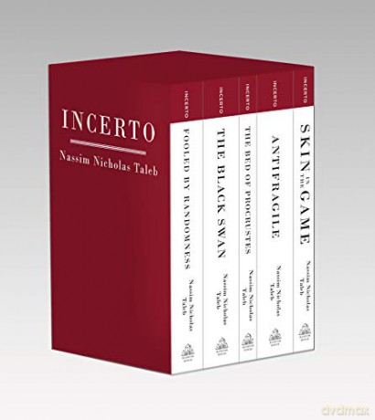 Incerto: Fooled by Randomness, the Black Swan, the Bed of Procrustes, Antifragile, Skin in the Game - Nassim Nicholas Taleb [KSIĄŻKA]