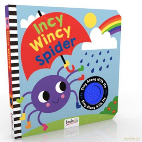 Incy Wincy Spider (Sing Along With Me Sound) - Steph Hinton [KSIĄŻKA]