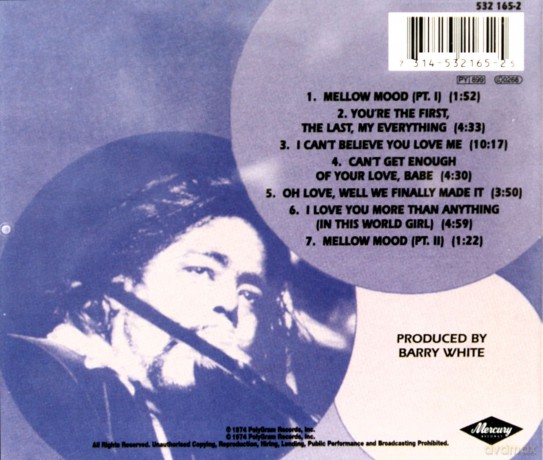 Barry White: Can't Get Enough [CD]