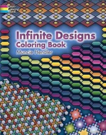 Infinite Designs Coloring Book (Dover Design Coloring Books) - Muncie Hendler [KSIĄŻKA]