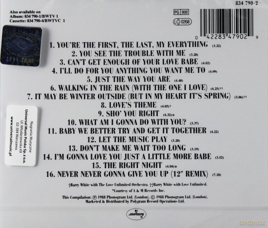 Barry White: The Collection [CD]
