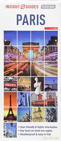 Insight Guides Flexi Map Paris (Insight Guides Flexi Maps) - Insight Guides [KSIĄŻKA]