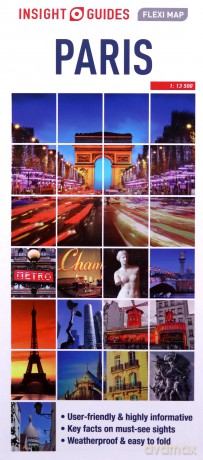 Insight Guides Flexi Map Paris (Insight Guides Flexi Maps) - Insight Guides [KSIĄŻKA]